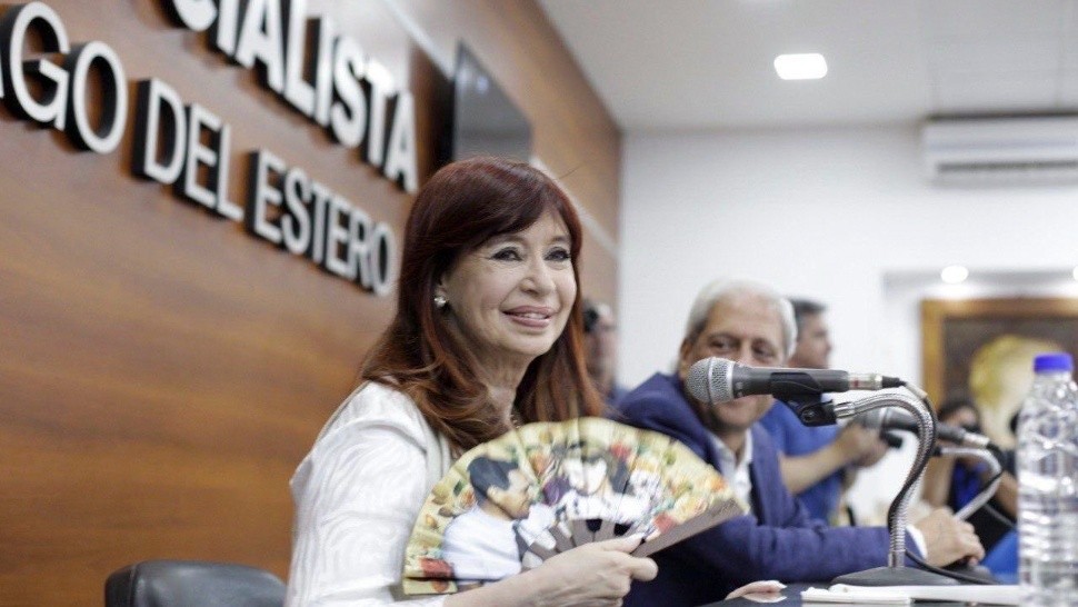 Cristina Kirchner celebró el Día de la Militancia con un acto en Santiago del Estero.