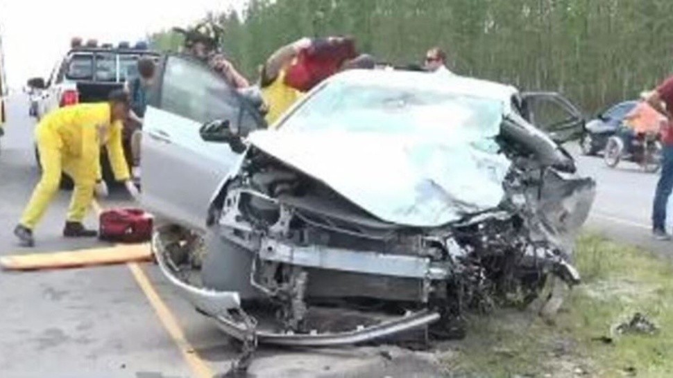 El accidente tuvo lugar a metros de la frontera entre Paraguay y Argentina (NA).