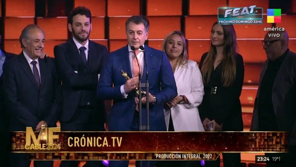 Crónica ganó el premio a Mejor Producción Integral 2022.