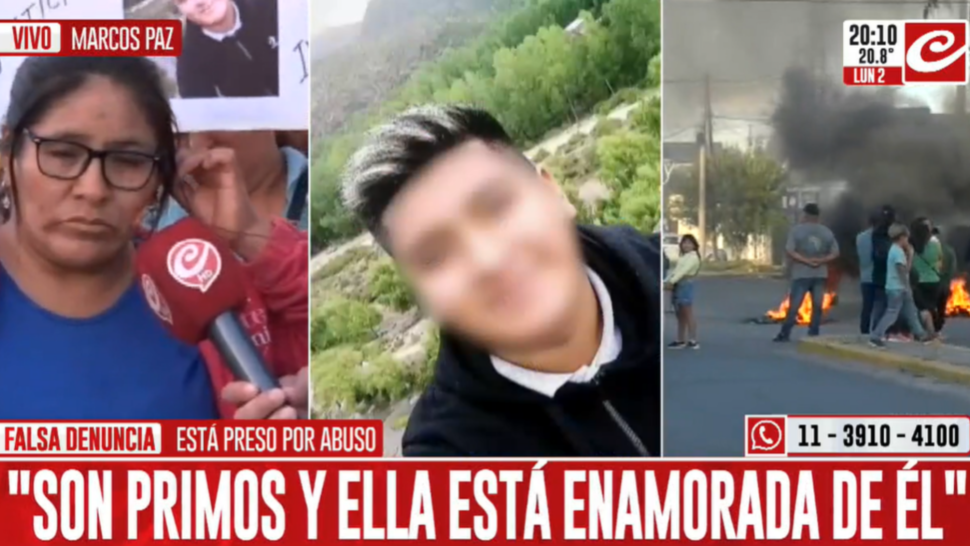 La familia de un joven acusado de abuso pide su liberación.