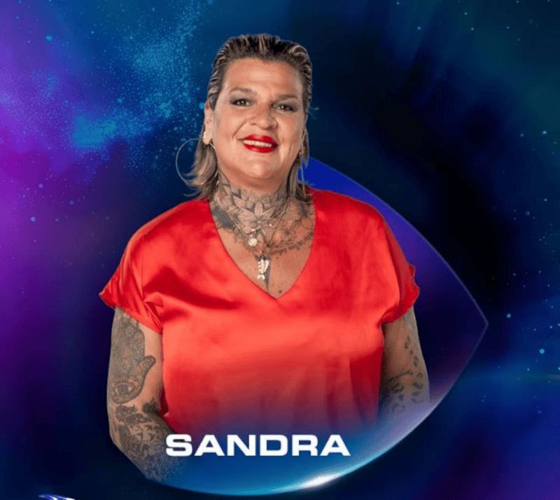  Sandra Priore, participante de Gran Hermano.