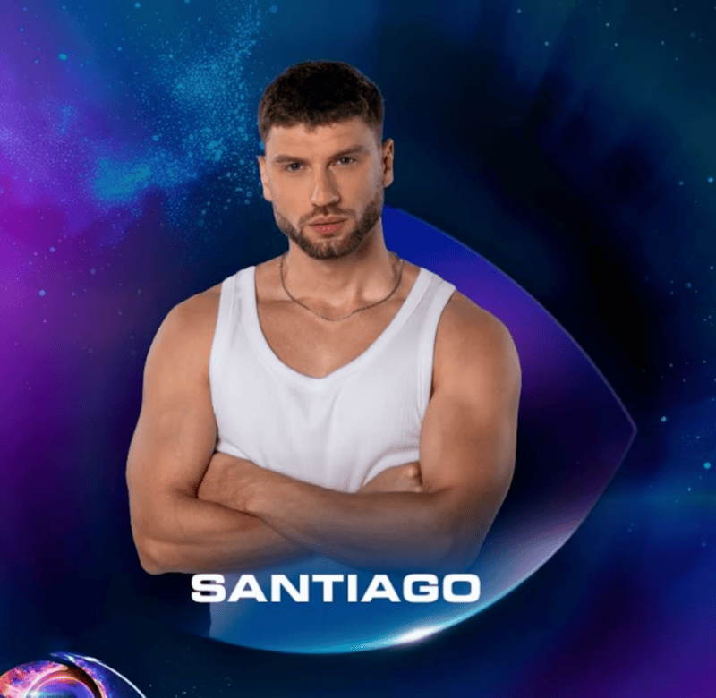 Santiago Algorta, participante de GH. 