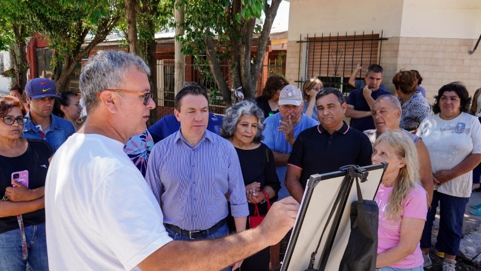 Florencio Varela: terminó la primera etapa de pavimentación en Villa Arias y Gral. San Martín.