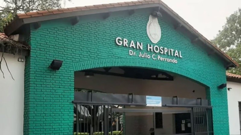 La víctima fue trasladada de urgencia al hospital Julio C. Perrando. 