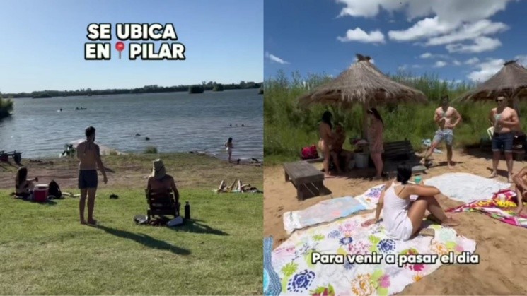 La tiktoker visitó Puerto Pilar y sorprendió a todos sus seguidores al mostrar detalles del lugar (  <a href='https://www.cronica.com.ar/tags/TikTok'>TikTok</a>/@lachicadelbrunch).