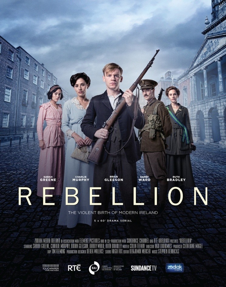 Poster oficial de 'Rebellion', disponible en   <a href='https://www.cronica.com.ar/tags/Netflix'>Netflix</a>.