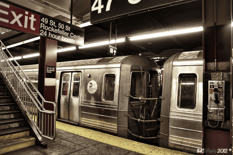 Espeluznante hallazgo de una pierna en el subte de Nueva York.