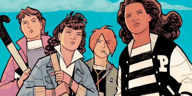 Así se ve el cómic 'Paper girls' que ahora se adaptó a serie.