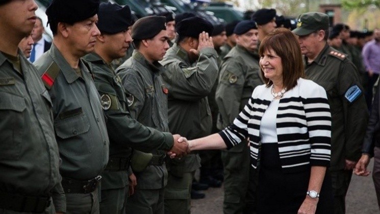 Patricia Bullrich, una de las impulsoras del aumento salarial a las   <a href='https://www.cronica.com.ar/tags/Fuerzas Armadas'>Fuerzas Armadas</a>, de Seguridad y del SPF.