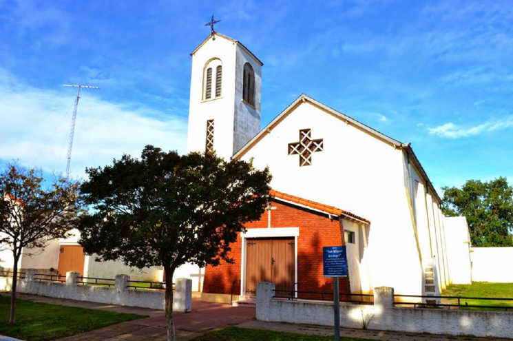 La 'Iglesia San Miguel Arcángel' ubicada en Espartillar.