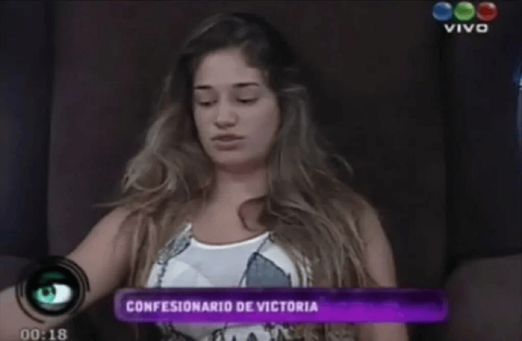 Victoria Irouleguy en '  <a href='https://www.cronica.com.ar/tags/Gran Hermano'>Gran Hermano</a> 2011'.