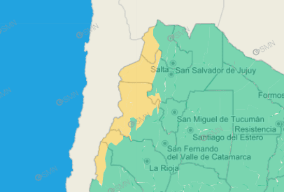 Alerta meteorológica por vientos. 