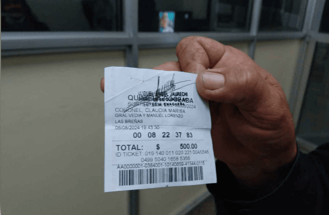  El ticket ganador del albañil.