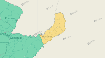 Alerta meteorológica por tormentas. 