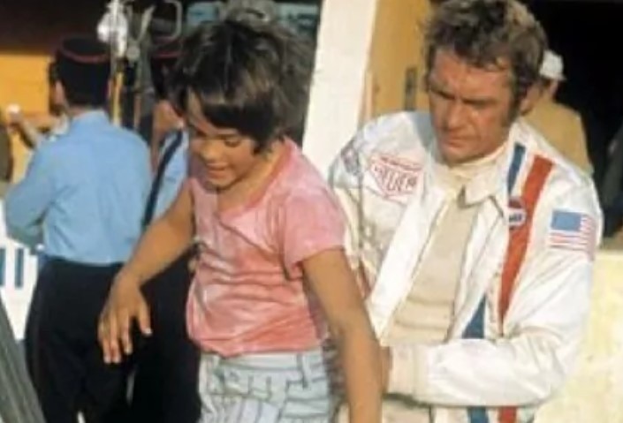  Chad y Steve McQueen en una carrera de Le Mans (Archivo).