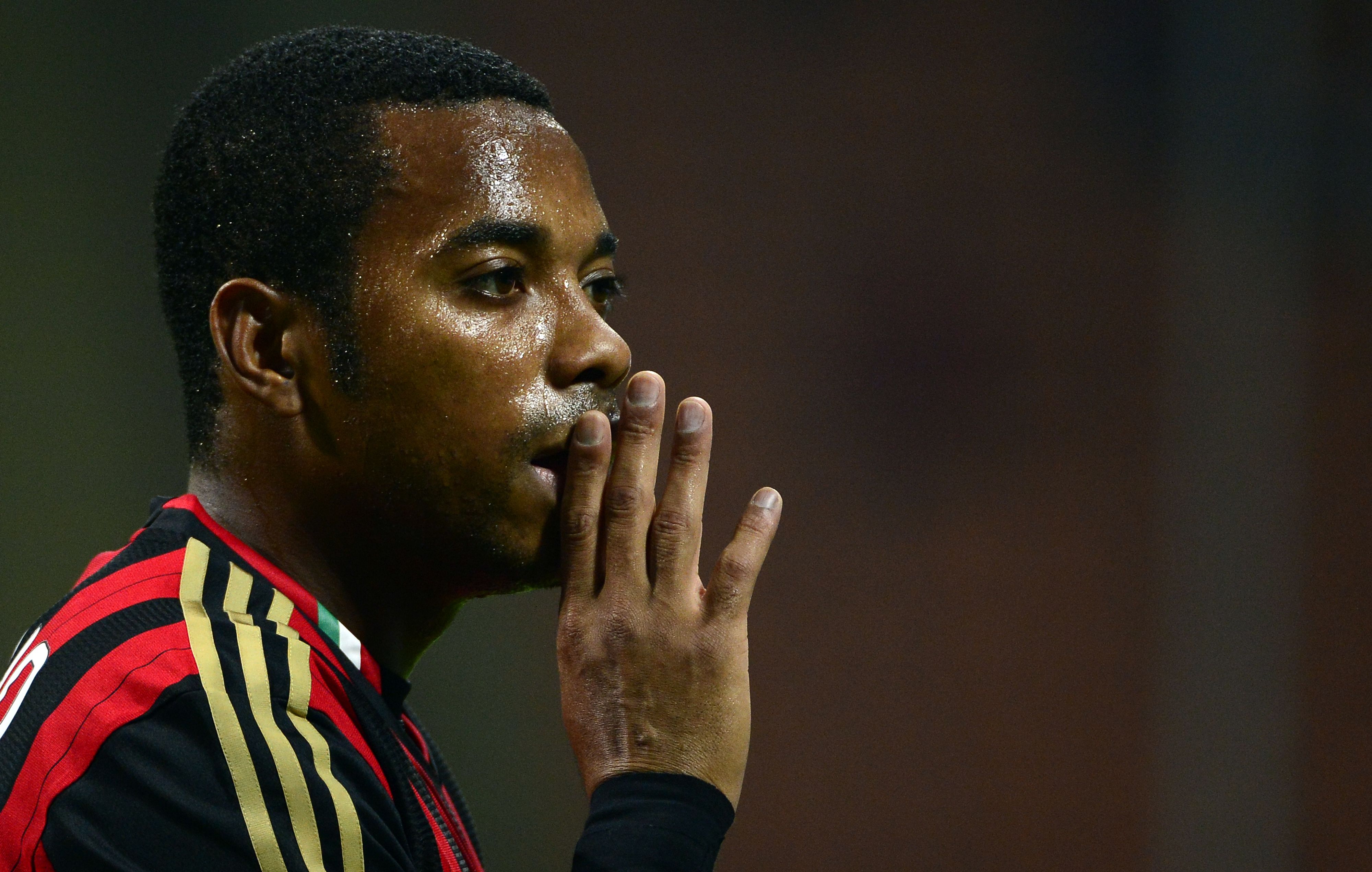 Robinho condenado. (AFP)