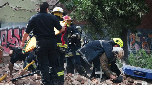 Una de las escenas desgarradoras se vivieron en la tragedia. 