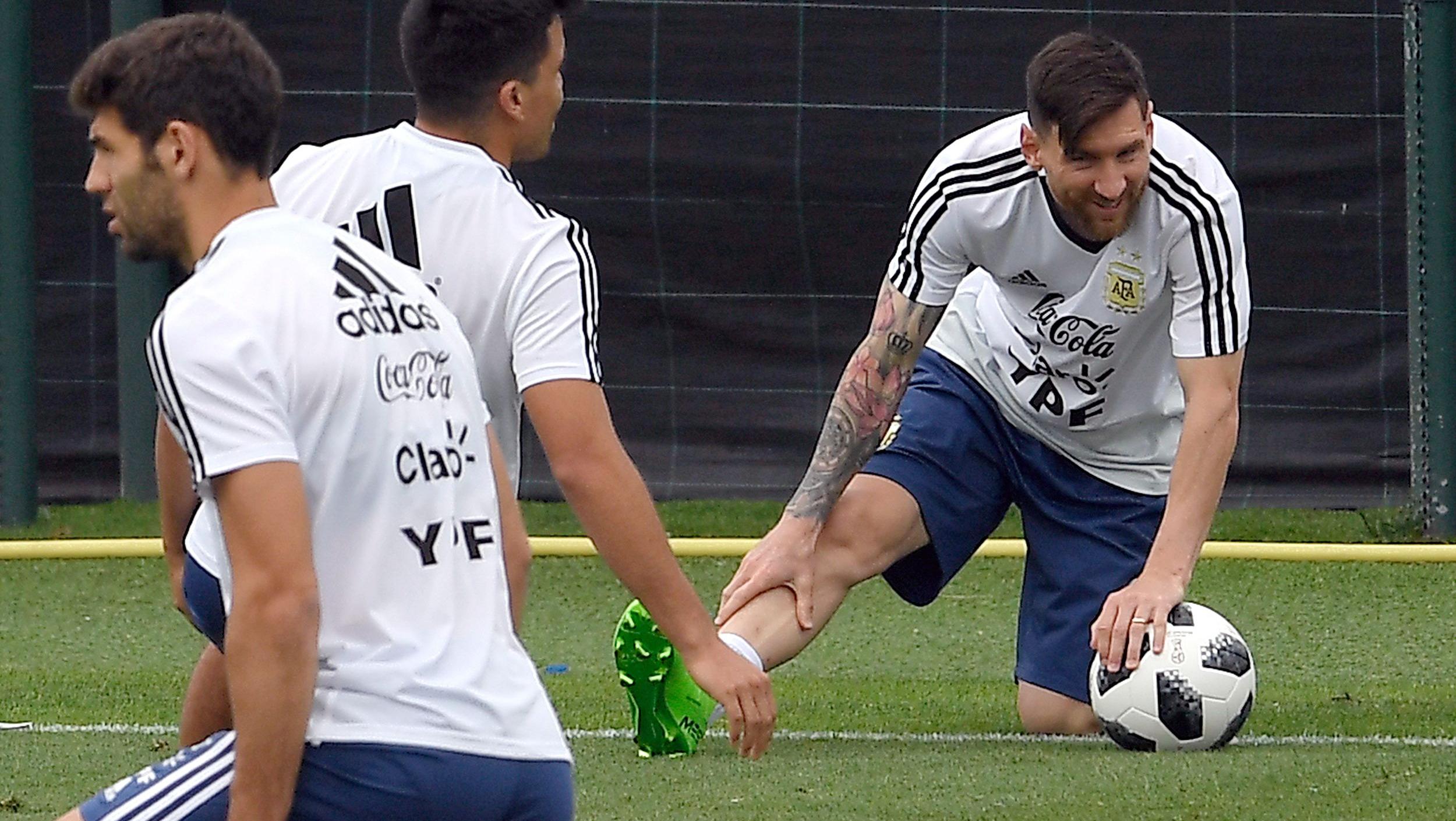 La selección se pone a punto para el mundial.