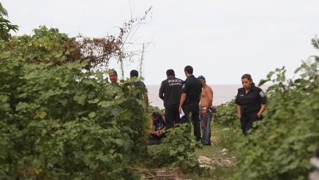 Algunos presentes socorrieron a los inconscientes. (Gentileza La Playa Ya).