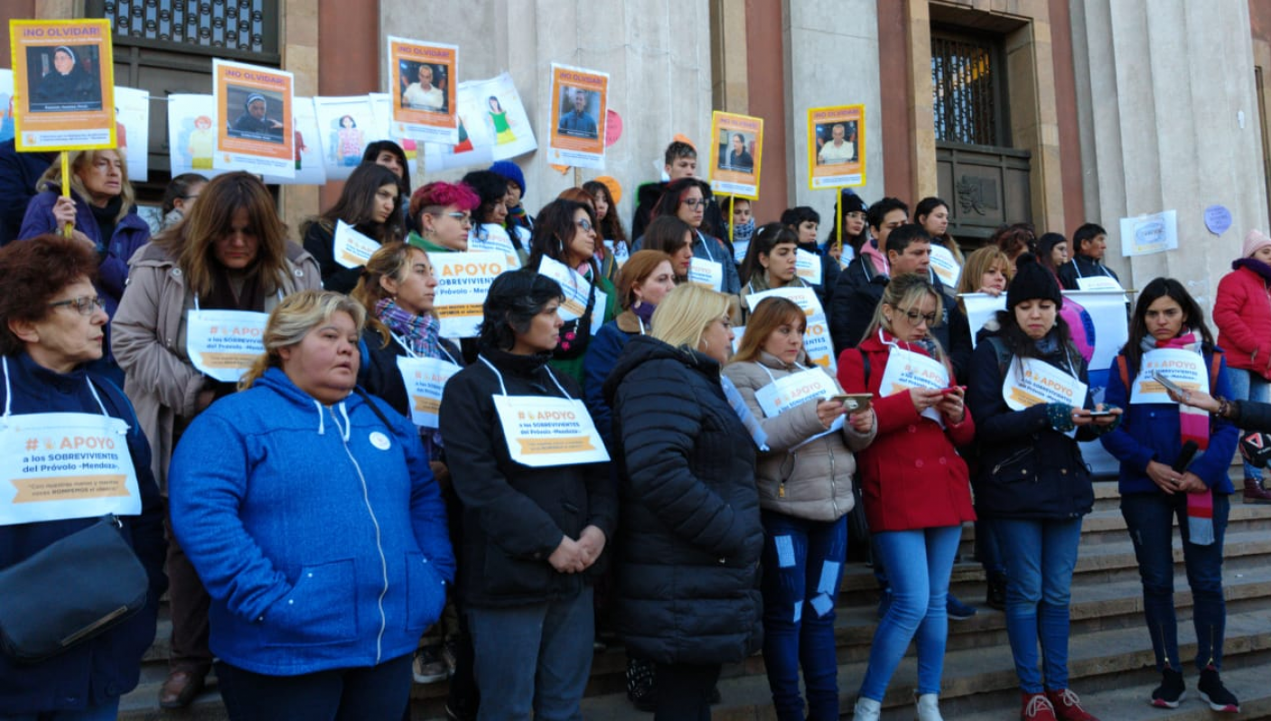 Familiares de las víctimas del Próvolo exigen que las víctimas reciban apoyo.