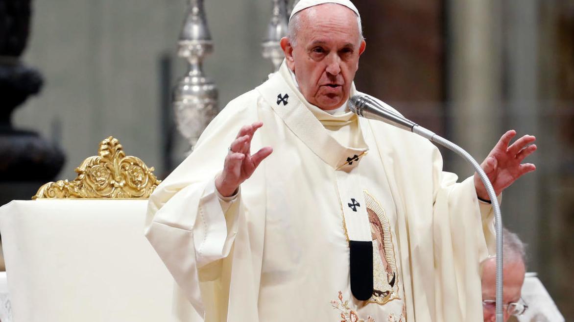 El papa Francisco llamó a reflexionar contra la trata de personas (AFP).