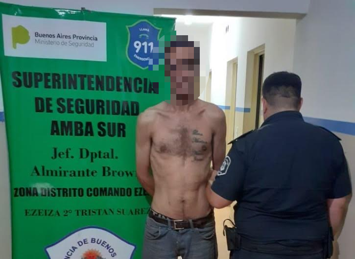 Remisero raptó a su ex mujer y la tenía cautiva en una casa.