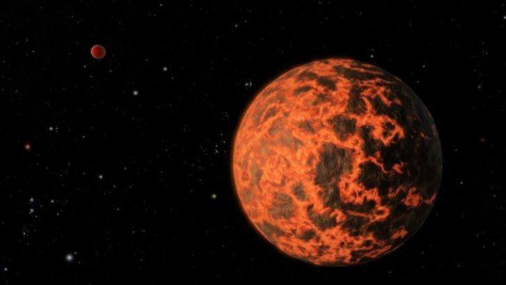 Se trata del exoplaneta TOI-849b.