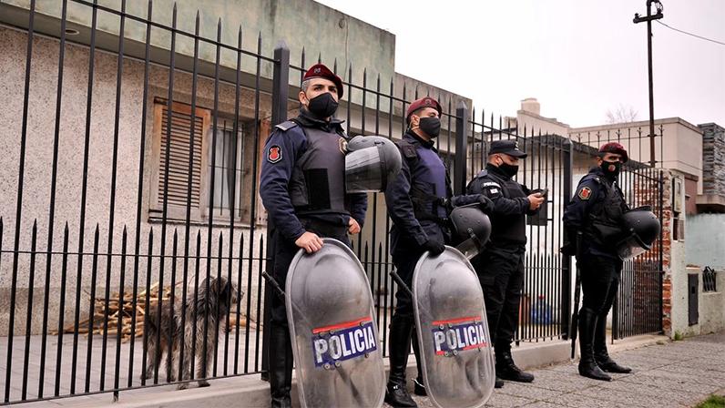 Ahora la casa donde ocurrió el episodio, tiene custodia indefinida. 