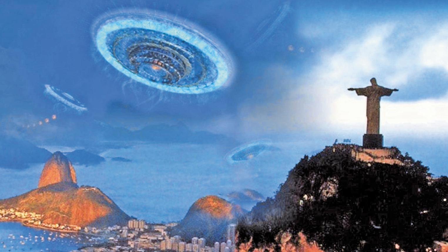 El fenómeno extraterrestre ocurrió en la ciudad de Magé, Río de Janeiro. 