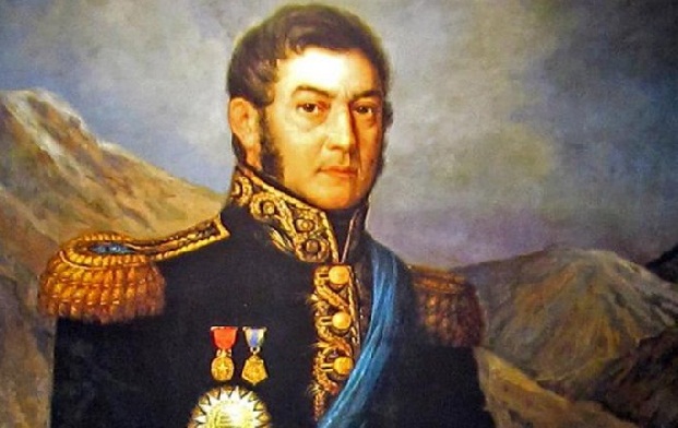 El General San Martín, una figura irrepetible de la historia argentina.