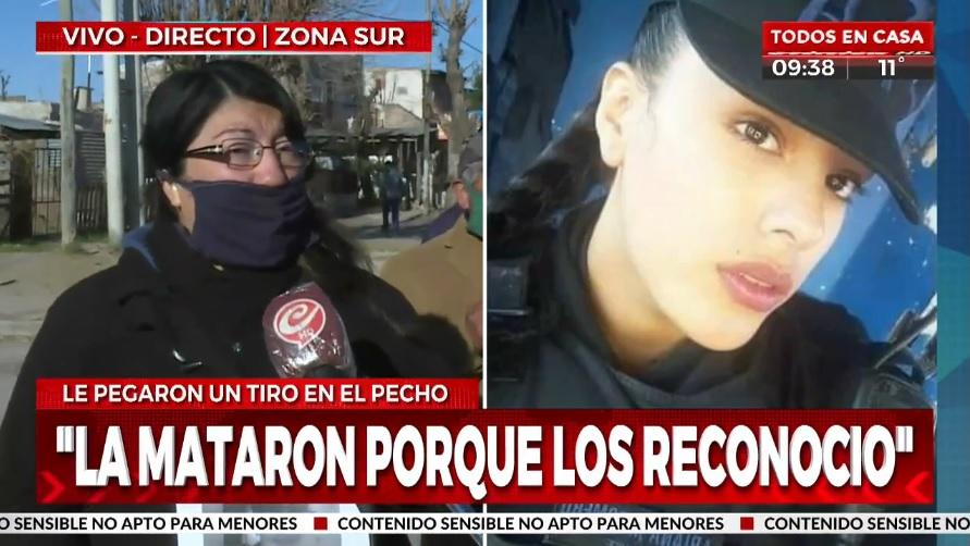 La tía de Micaela Romero habló en exclusiva con Crónica HD. (Captura video)