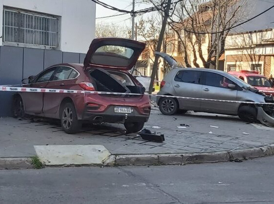 Rodríguez manejó varias cuadras de contramano.