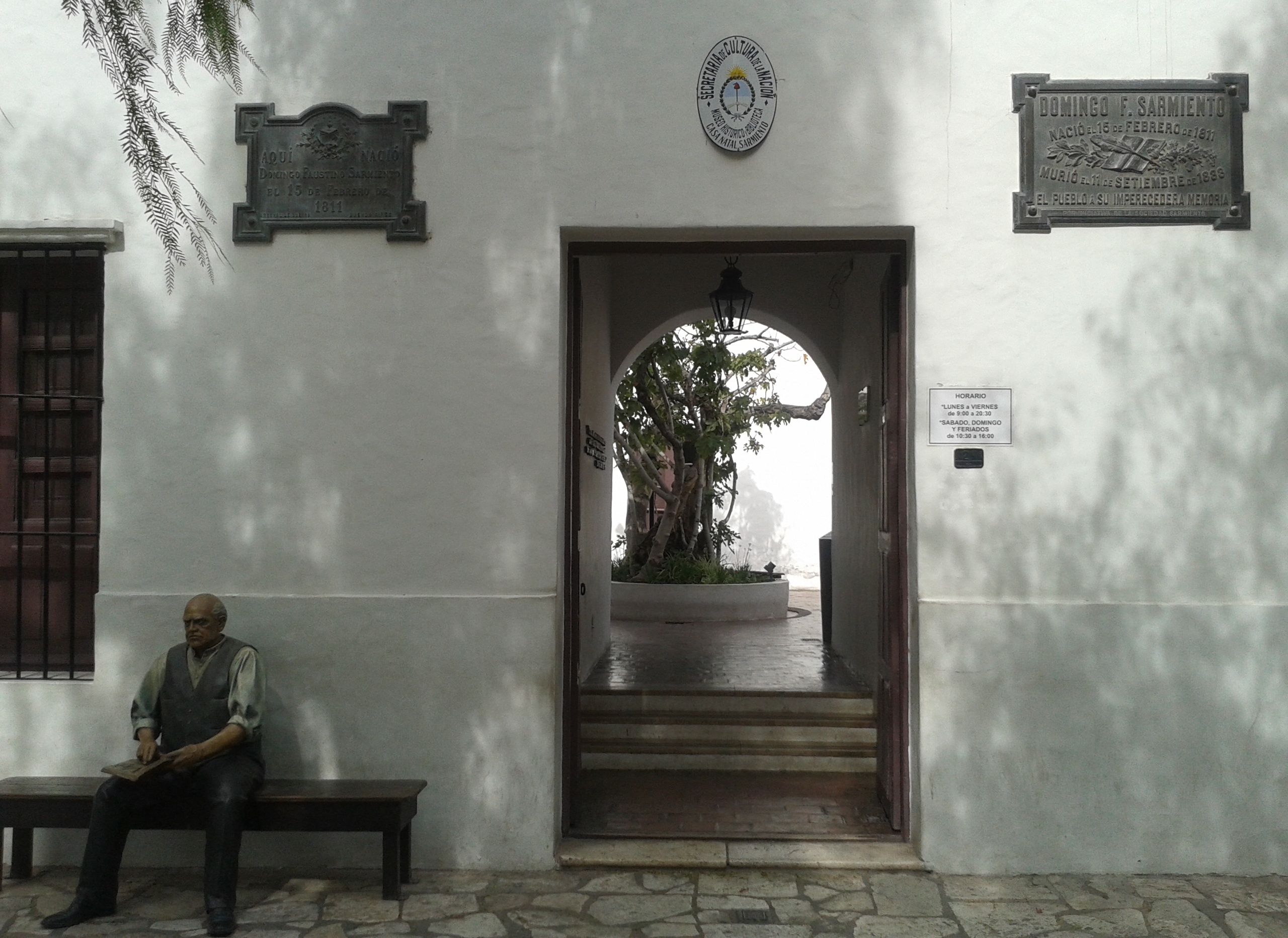 LA CASA MUSEO SARMIENTO ES MUSEO Y BIBLIOTECA, EN LA LOCALIDAD DE TIGRE.