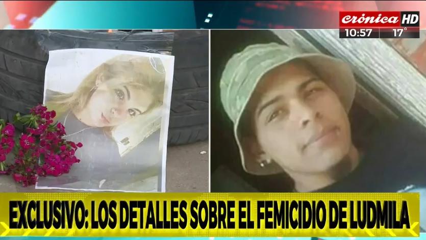 Crónica HD reconstruyó el femicidio de Ludmila Pretti. (Captura video)