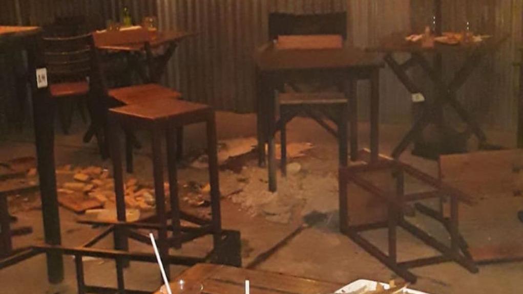 Impactantes detalles de la explosión en un bar de San Miguel.