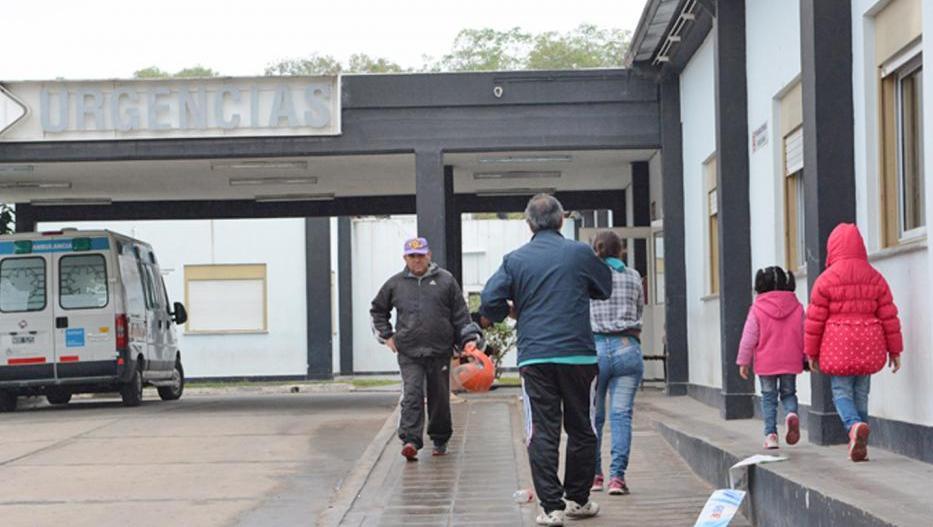 El bebé de cuatro meses permanece internado en un centro de salud de Santiago del Estero (Gentileza El Liberal). 