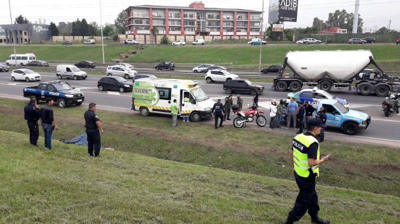 El intento de robo ocurrió sobre la autopista Panamericana, en el partido de Pilar.