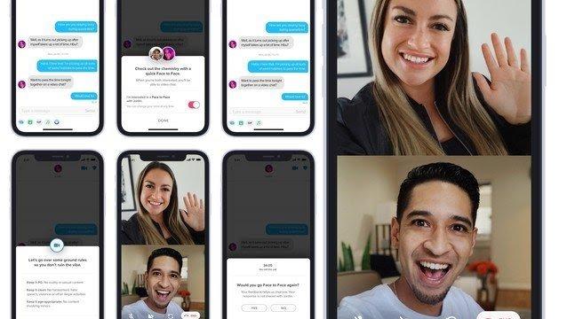 Así se ven las citas por videollamada de Tinder