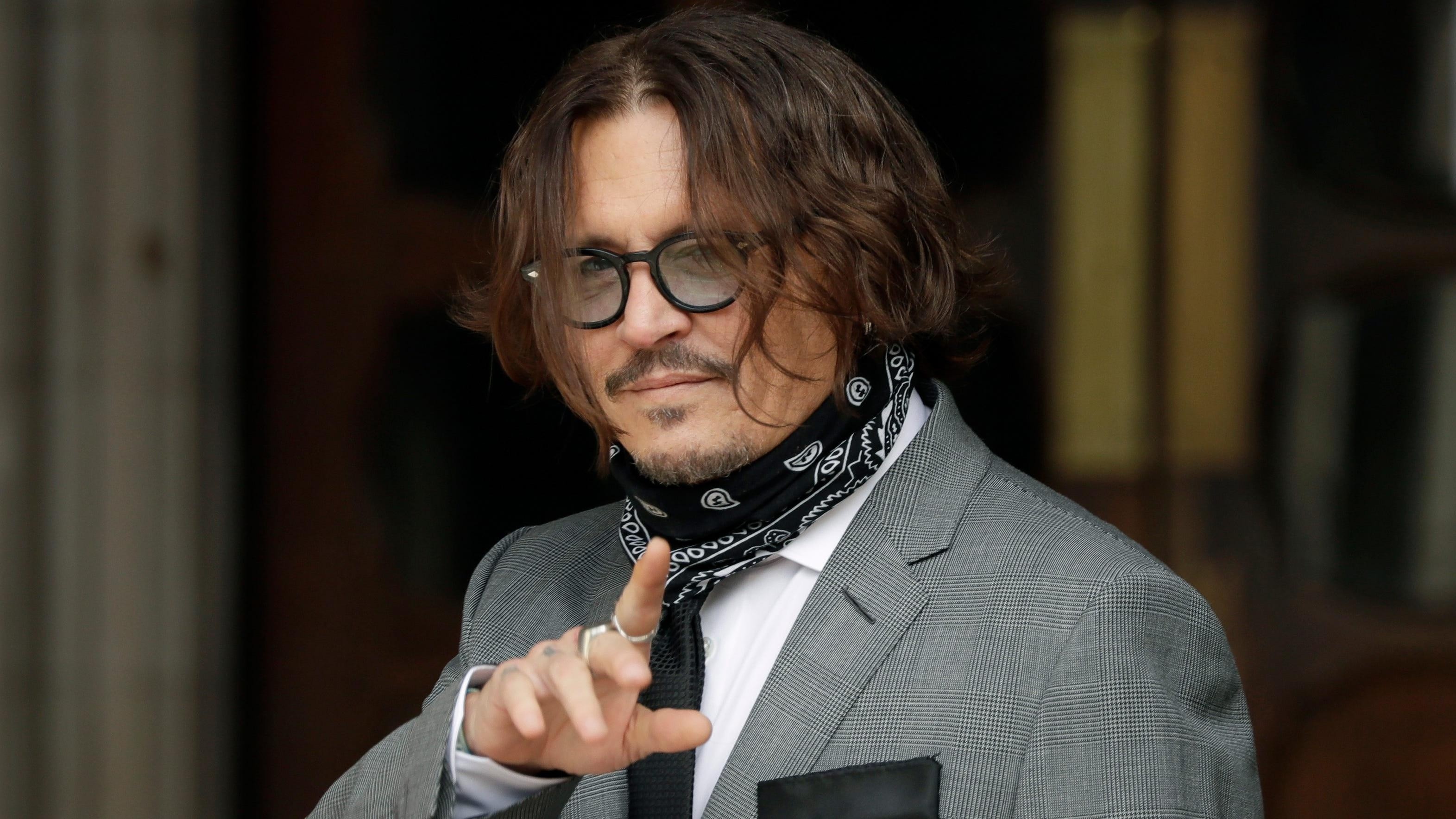 Violencia de género: la noticia falsa sobre Johnny Depp que se hizo viral.