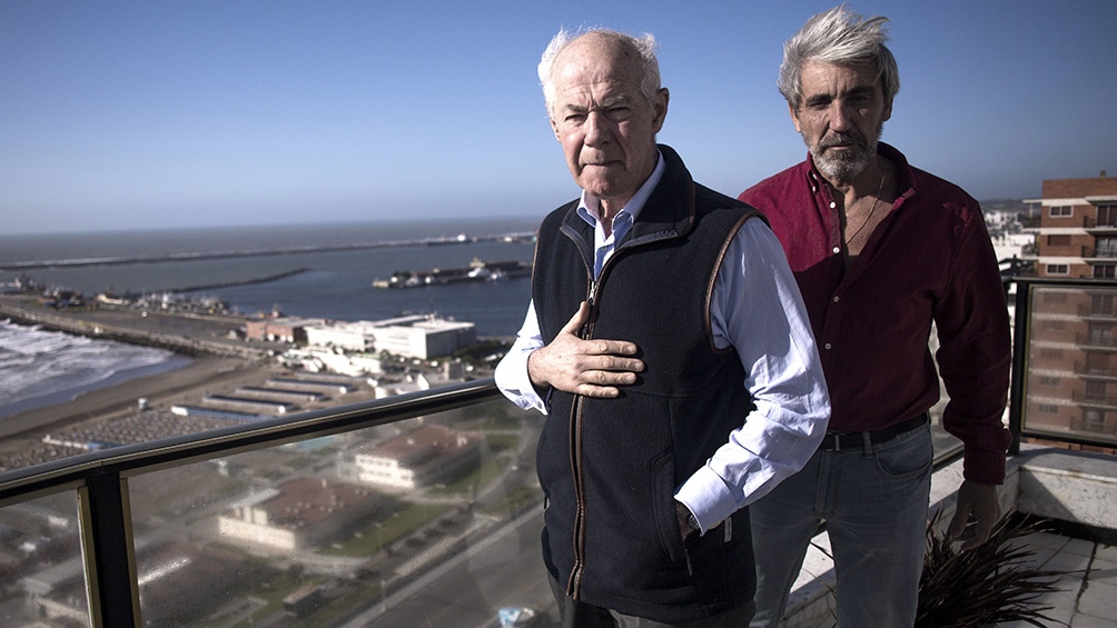 El inglés Geoffrey Cardozo y el argentino Julio Aro se encontraron varias veces para trabajar en conjunto (Télam).