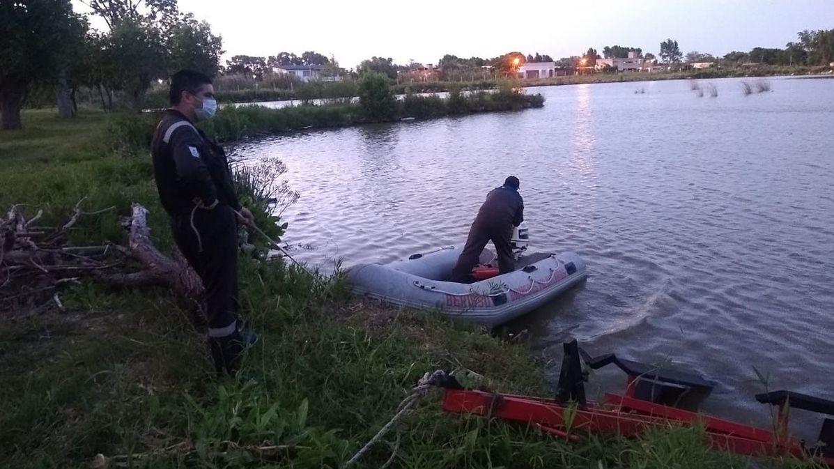 El hecho ocurrió en la cantera de Ruta 15 entre 50 y 52 de Los Talas.