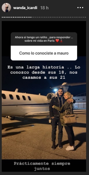 Wanda Nara contó cómo comenzó el amor con Mauro Icardi