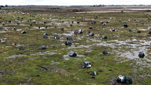 Se realizó un allanamiento en la Dirección de Tierras y Viviendas.