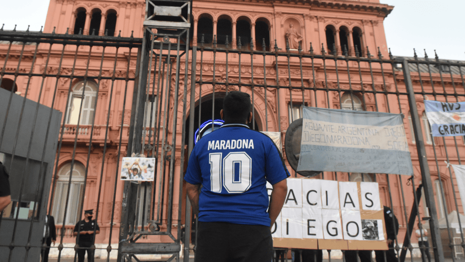 Casa Rosada encarará un velatorio de dimensiones históricas (Pablo Villán/Crónica)