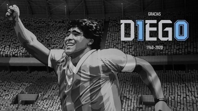 El popular videojuego de fútbol le rindió tributo a Maradona.