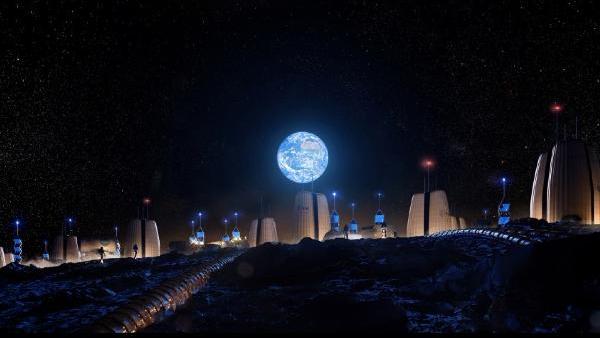 Moon Village será el primer asentamiento humano permanente en la Luna.