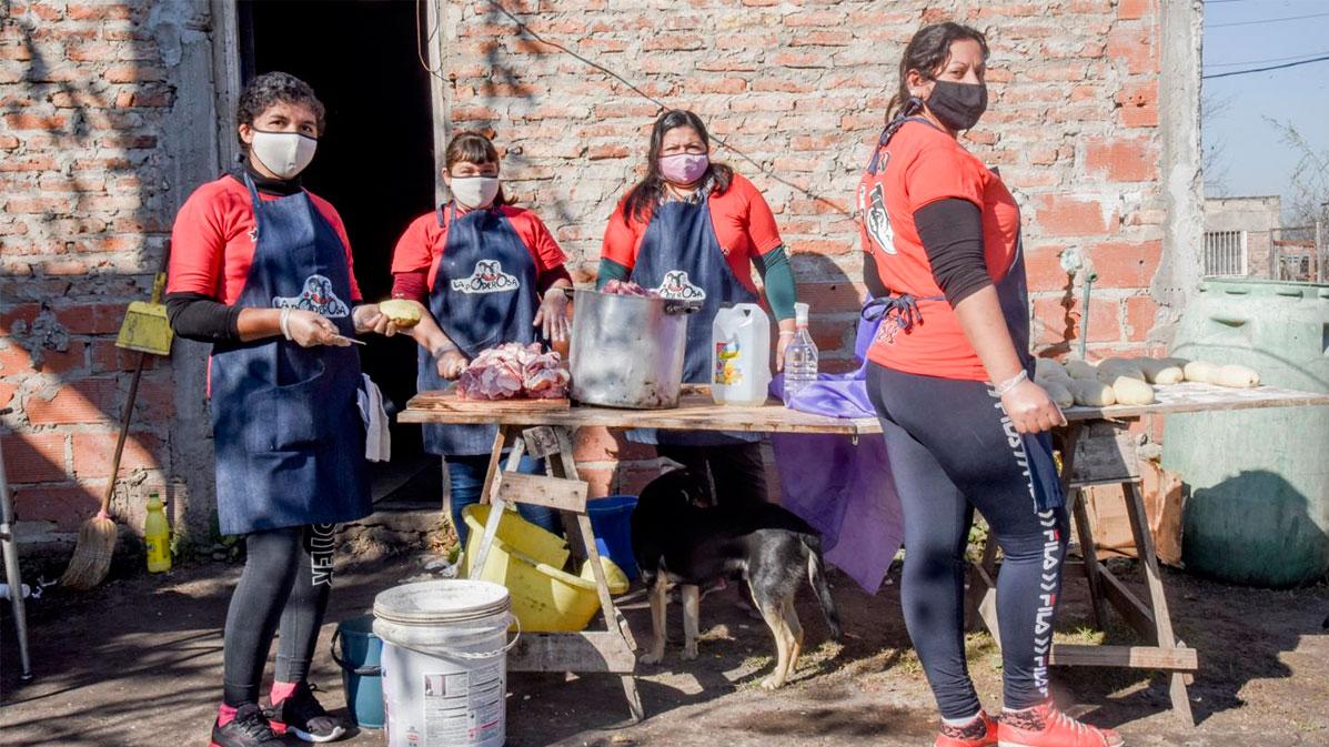 Los trabajadores comunitarios recibirán un adicional de cinco mil pesos.