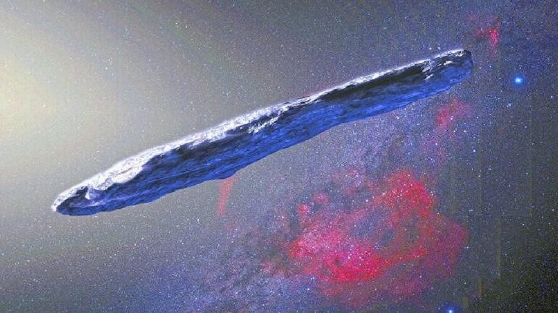 Oumuamua, el asteroide con forma de 