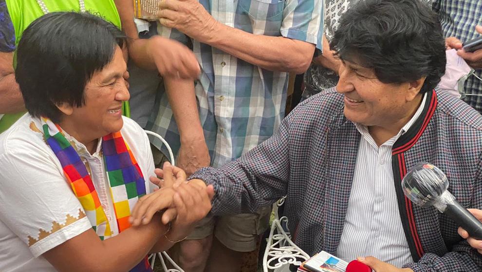 Importante apoyo de Evo Morales a Milagro sala (Archivo).