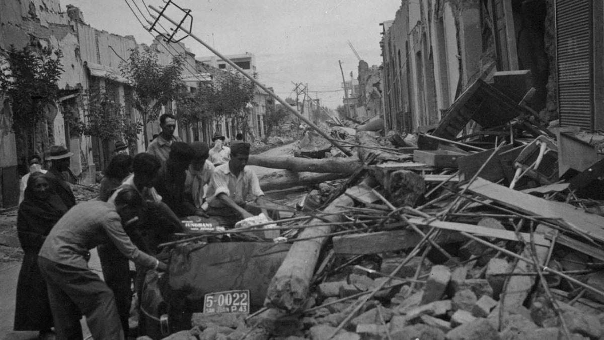 El terremoto de 1944 dejó casi 10 mil muertos en San Juan (Archivo).